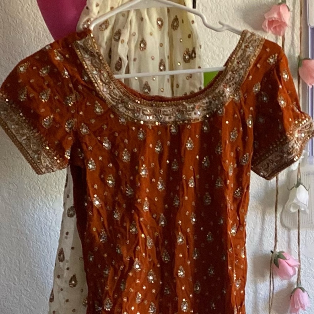 Authentic Indian Embellished Sharara Dress